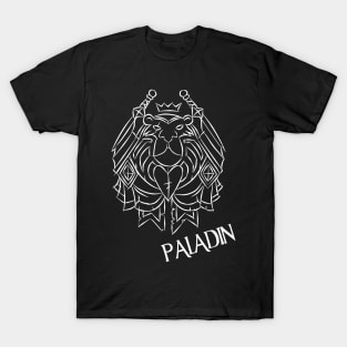 Paladin Crest (White) T-Shirt